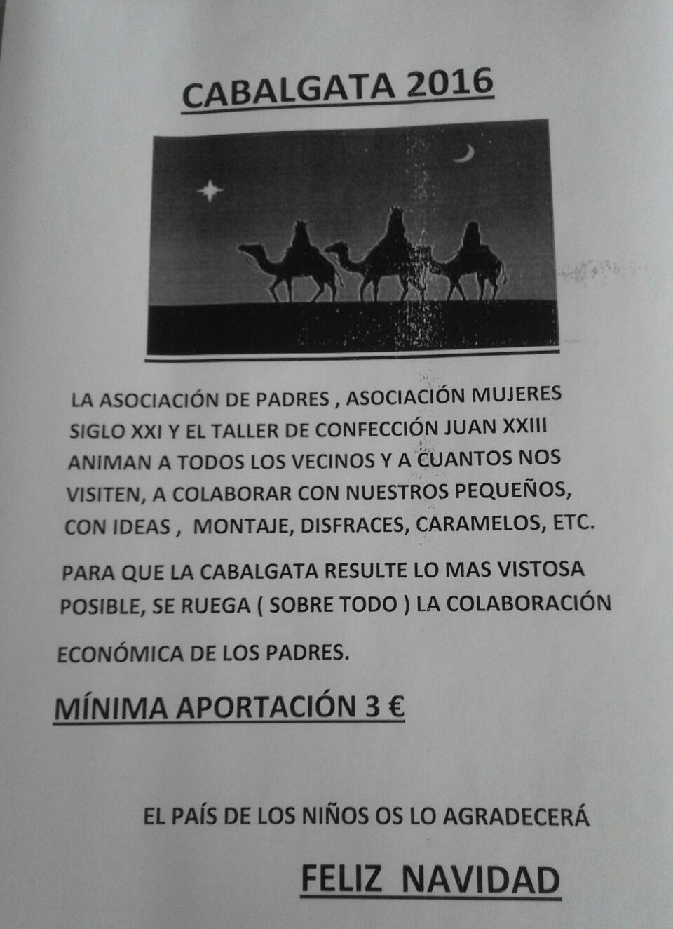 Cabalgata de Reyes