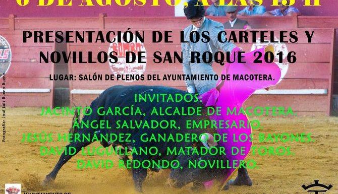 Presentación Cartel Taurino