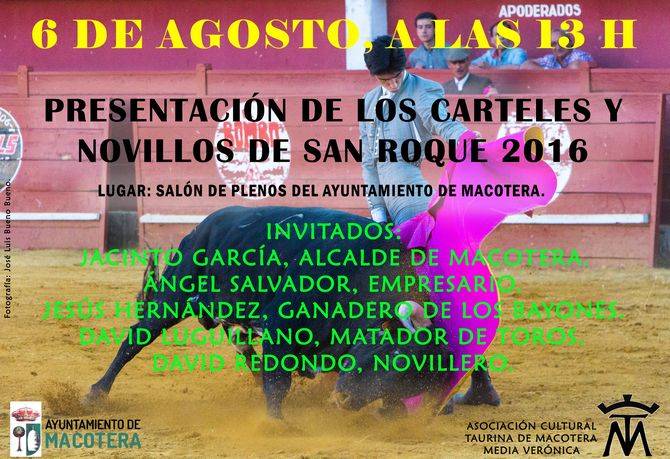 Presentación Cartel Taurino