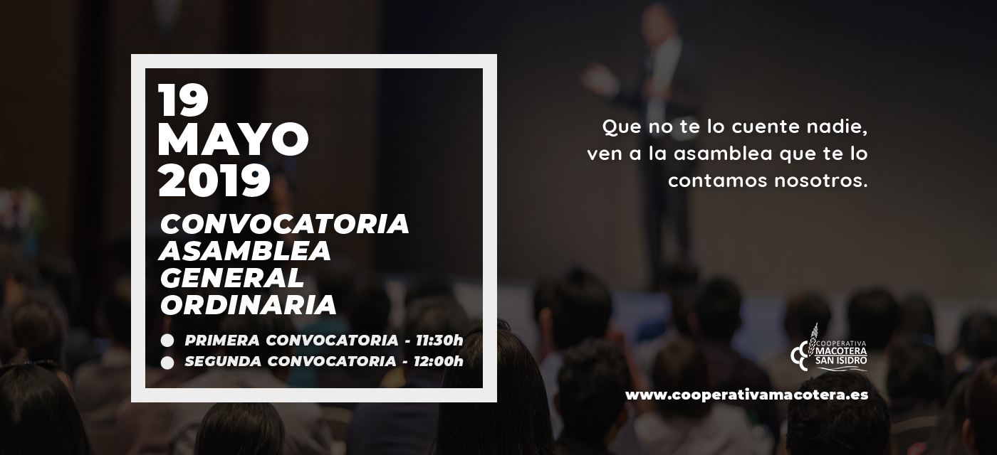 Asamblea General Ordinaria 2019