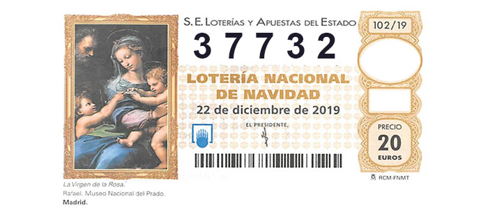 Lotería Navidad 2019